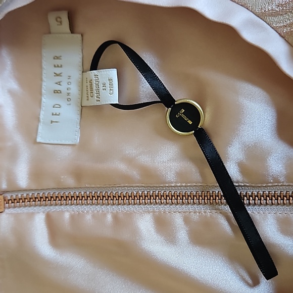 Ted Baker Blush Lace Fit & Flare Dress - Picture 7 of 12